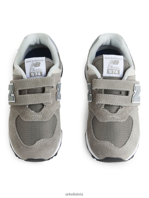 bērni ARKET new balance 574 mazi bērnu trenažieri apavi pelēks DT8RBB1420