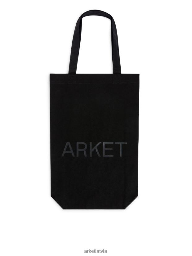 unisex ARKET audekla soma somas melns DT8RBB747